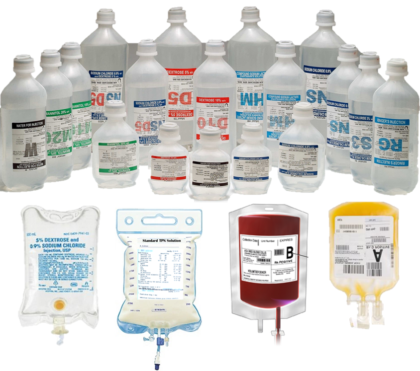 Jenis Cecair Dalam Pelbagai Bekas